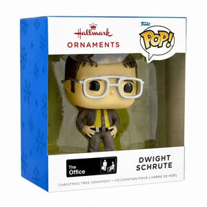 NEW Hallmark THE OFFICE - Dwight Schrute  - FUNKO POP! Fun Christmas Ornament